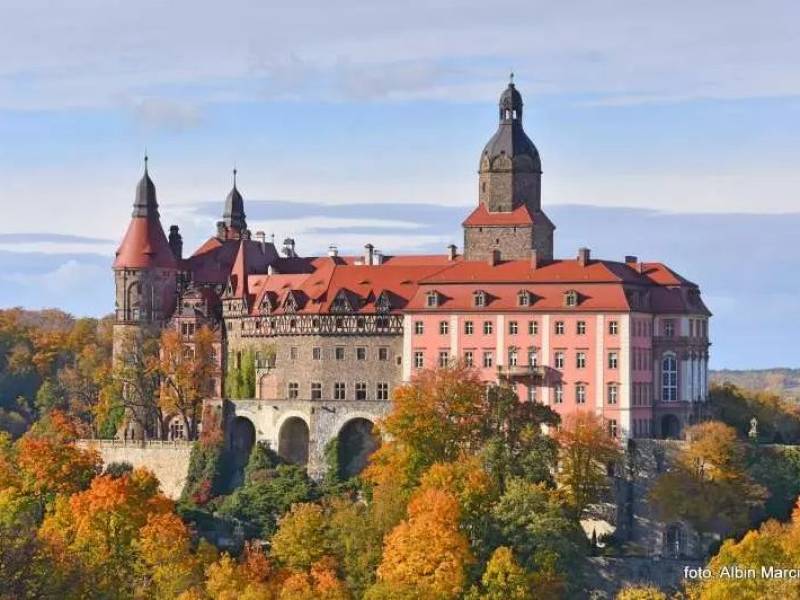 Zamek Książ  Trzeci co do wielkości zamek w Polsce
